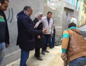 إنارة مقابر قرية الكاشف الجديد ورصف طريق كفر المياسرة بدمياط