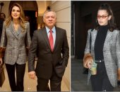 شاهد.. الملكة رانيا وبيلا حديد يرتديان نفس الجاكيت فى وقت واحد