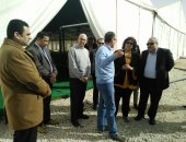 فى زيارة مفاجأة.. إيناس عبد الدايم تتفقد استعدادات معرض الكتاب