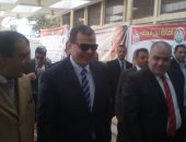صور.. وزير القوى العاملة يصل المنيا للمشاركة فى مؤتمر مصر أمانة بين إيديك