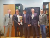 الأهلى يتفق على بروتوكول تعاون مع السفارة الألمانية