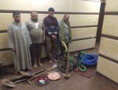 القبض على عصابة للتنقيب عن الآثار داخل منزل فى زفتى بالغربية