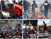 مظاهرات فى هايتى تحت شعار "ترامب الرئيس الأكثر عنصرية على الأرض"