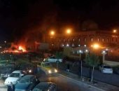 جرحى فى انفجار سيارة مفخخة بمنطقة السلمانى ببنغازى الليبية