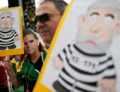 صور.. مظاهرات مؤيدة ومعارضة لرئيس البرازيل السابق لولا دا سيلفا قبل محاكمته