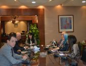 وزيرة السياحة تلتقى ممثلى شركة ماريوت العالمية