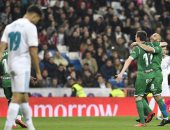 ليجانيس يتقدم من جديد أمام ريال مدريد بكأس إسبانيا فى الدقيقة 56