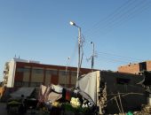 شكوى من إضاءة أعمدة الإنارة نهارا بطريق النفق والشادر فى أسوان