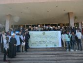 قافلة لمنظمة خريجى الأزهر تصل أسوان بالتعاون مع وزارة الشباب وبيت الزكاة