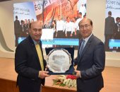 صور .. الفريق مهاب مميش يستقبل سكرتير عام المنظمة البحرية الدولية IMO