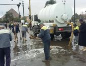 محافظ الجيزة: الانتهاء من شفط مياه الأمطار بالشوارع