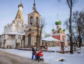 صور.. الثلوج تغطى شوارع روسيا ودرجات الحرارة تصل لـ22 تحت الصفر