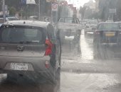 فيديو وصور.. سقوط أمطار غزيرة على جميع أنحاء بورسعيد