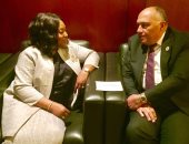 سامح شكري يبحث مع وزيرة خارجية غانا العلاقات الثنائية والقضايا الإقليمية