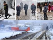 أطفال سوريا بين معاناة العواصف الثلجية ومأساة الحروب الدموية