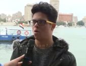 فيديو.. صاحب محاولة عبور المانش يفرد علم مصر بطول 5 كيلو مترات فى نهر النيل