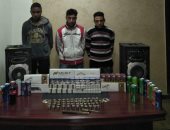 سقوط تشكيل عصابى تخصص فى سرقة المحال التجارية بمنطقة حدائق القبة