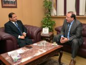 محافظ الغربية يستقبل رئيس جامعة طنطا