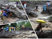 سيول طينية تبتلع عشرات القرى بالفلبين بسبب بركان مايون 