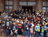 جامعة المنوفية تحتفل مع 150 طفل من الأطفال الأيتام 