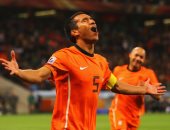 جول مورنينج.. برونكهورست يسجل هدفا عالميا مع هولندا ضد أوروجواى فى مونديال 2010 