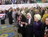 انطلاق المهرجان العمالى الحاشد لـ"عمال مصر" لدعم السيسى بدقيقة حداد للشهداء