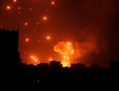 قصف قاعدة الديلمي وعدد من المواقع وسط صنعاء