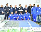 السيسي: لولا ترسيم الحدود مع قبرص لما تمكنا من البحث فى المياه العميقة (صور)