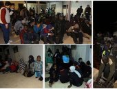 إنقاذ 240 مهاجرا غير شرعى قبالة سواحل ليبيا بينهم أطفال ونساء