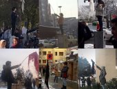 صور.. إيرانيات يتحدين القانون ويخلعن الحجاب فى شوارع بلادهن