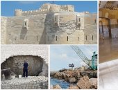 صور.. شاهد أعمال حماية الإسكندرية من نحت البحر والنوات الشتوية