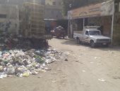 اضبط مخالفة.. القمامة تحاصر شارع المحطة بشبين الكوم "صور"