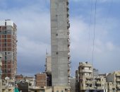قارئ يرصد بناء أبراج مخالفة فى حى محرم بك بالإسكندرية