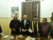 صور.. نقابة اتحاد كتاب مصر تستقبل وفدًا من المبدعين العراقيين