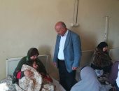 صور.. "صحة بنى سويف" تنظم قافلة طبية مجانية بمستشفى سمسطا المركزى