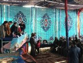 صور.. جلسة صلح بين عائلتى "المناصير" و"العقد" بغنايم أسيوط