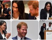 الأمير هارى وخطيبته ميجان ماركل يكرمان جرحى الجيش البريطانى فى لندن