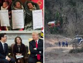 صور العالم هذا المساء.. مقتل 5 أشخاص إثر تصادم مروحيتين عسكريتين فى فرنسا.. فلسطينى يسمى أبنائه الـ3 التوأم قدس وعاصمة وفلسطين نكاية فى ترامب.. الرئيس الأمريكى يستقبل منشقين عن نظام كوريا الشمالية بالبيت الأبيض