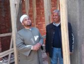 صور.. وكيل أوقاف الوادى الجديد يتفقد أعمال مساجد تحت الإنشاء ببولاق والمنيرة