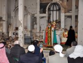 صور.. المسيحيون يقيمون أول قداس فى مدينة دير الزور السورية منذ 5 سنوات