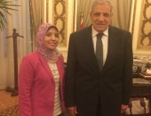 "فى حب مصر" مشيدة بزيارة محلب للموصل: لن ننسى الأشقاء وسنعيد إعمار العراق