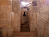 شاهد مقبرة "حتبت" المكتشفة بالجبانة الغربية فى منطقة الهرم