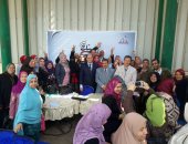 صور.. "صوتك لمصر بكرة" بالمنوفية تحث المرأة على المشاركة بانتخابات الرئاسة