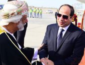 الرئيس عبد الفتاح السيسي يختتم زيارته لسلطنة عمان ويغادر إلى أبو ظبى