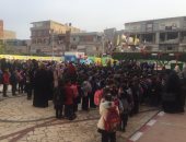 صور.. انتظام الدراسة بـ591 مدرسة فى شمال سيناء