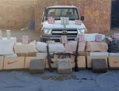 قوات حرس الحدود تضبط مخدرات وأسلحة و47 مهاجرا غير شرعى بالمنطقة الغربية