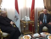 بروتوكول تعاون بين سفير إيطاليا ومحافظ بورسعيد لتطوير مبانى روما بالمحافظة