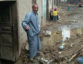 صور.. غرق شوارع قرية النخاس فى الشرقية والأهالى تستغيث