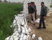 إزالة 16 حالة تعدٍ على الأراضى الزراعية فى حملة بالبحيرة