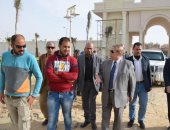 محافظ الإسماعيلية يتفقد مشروع إنشاءات جديدة للنادى الإسماعيلى